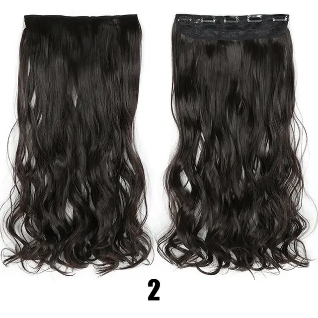 Women's Big Wavy Long Curly Hair Extensions Are Naturally Fluffy And No Trace Sg88B2 - Shop at LoveMi