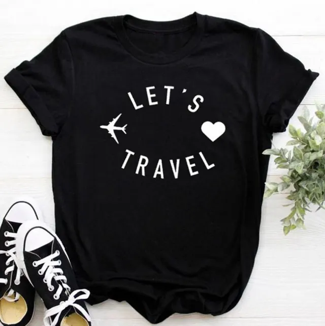 Love Letter Printing White All Match Black - Shop at LoveMi