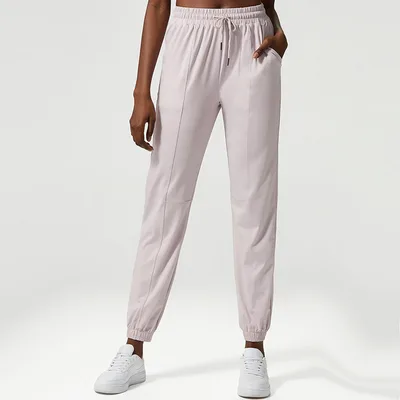 Women Running Fitness Yoga Loose Pants Smoky L - Shop at LoveMi