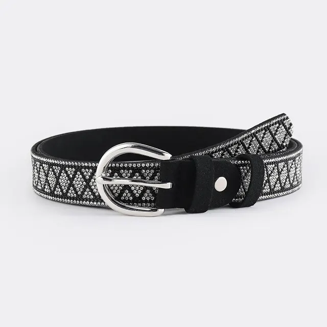 Fashion Women's PU Leather Rhinestone Belt 3 Style - Shop at LoveMi