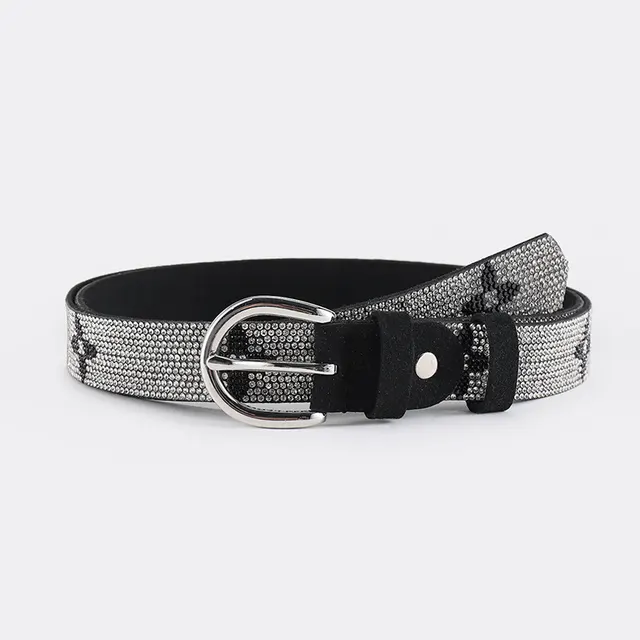 Fashion Women's PU Leather Rhinestone Belt 5 Style - Shop at LoveMi