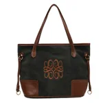 Autumn Casual One-shoulder Large Capacity Messenger Tote Bag - Blue