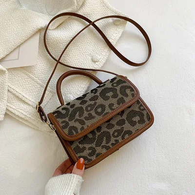 Personalized Leopard Print Small Bag Female Fashion Simple Retro Leopard - Shop at LoveMi