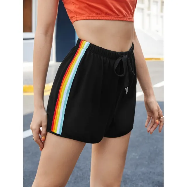 Women's Running Five point Pants Fitness Shorts Black - Shop at LoveMi