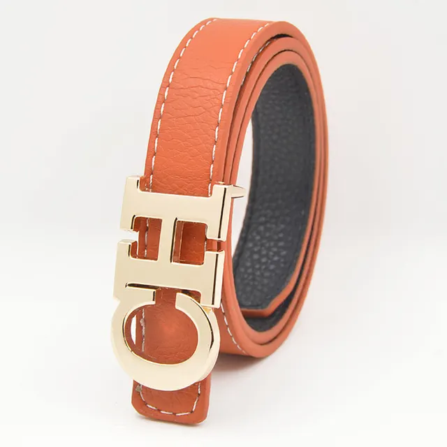 Men's And Ladies' Handmade Letter Belt Buckles Orange - Shop at LoveMi