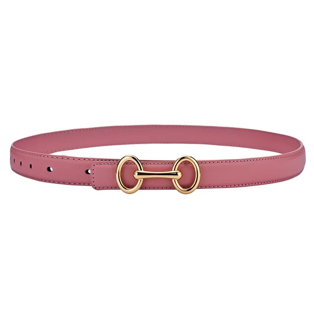 All match Belt Jeans Dress Collocation Pink - Shop at LoveMi