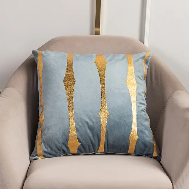 Living Room Stripe Printed Throw Pillow Cushion Cover Jsc6 - Shop at LoveMi