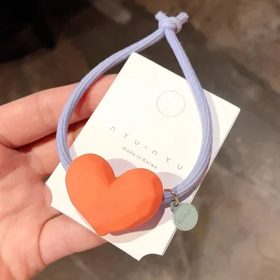 Ladies Simple And Versatile Head Rope Hair Accessories Orange - Shop at LoveMi