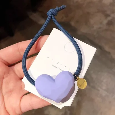 Ladies Simple And Versatile Head Rope Hair Accessories Purple - Shop at LoveMi