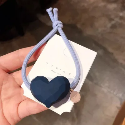 Ladies Simple And Versatile Head Rope Hair Accessories Royal Blue - Shop at LoveMi