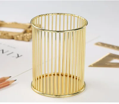 10 Cheongna Makeup Brushes Loose Powder Foundation And Blush Metal Storage Bucket - Shop at LoveMi