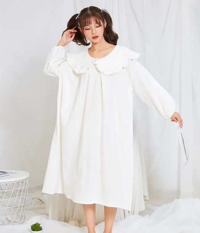 Pajamas And Home Wear Can Be Worn By Pregnant Women Or Outside White - Shop at LoveMi