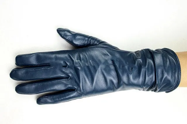 Simple And Retro Riding With Velvet Warm In Winter Navy Blue - Shop at LoveMi