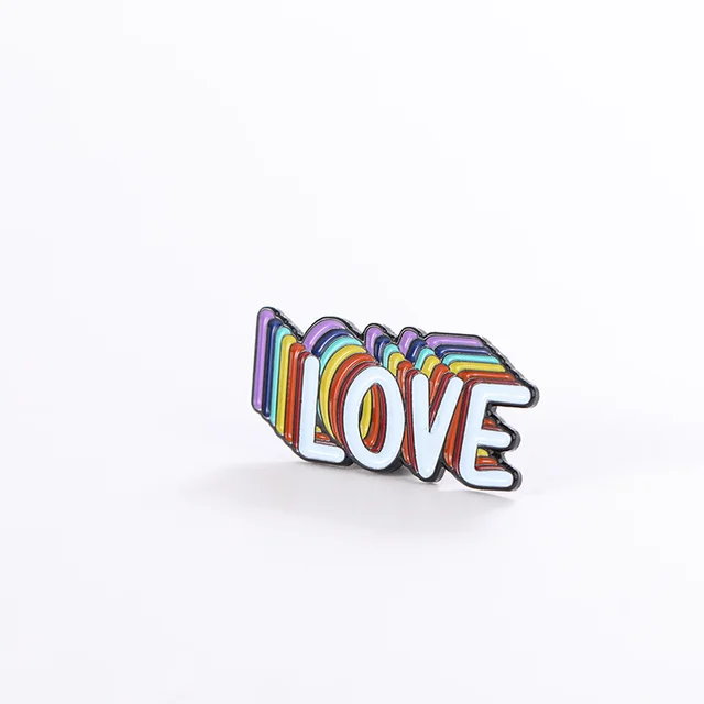 Fashion Creative Color Double Shadow Letter Design White - Shop at LoveMi