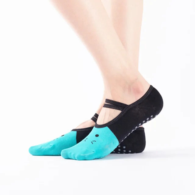 Dance Socks Sports Floor Ballet Yoga Green Blue Black - Shop at LoveMi