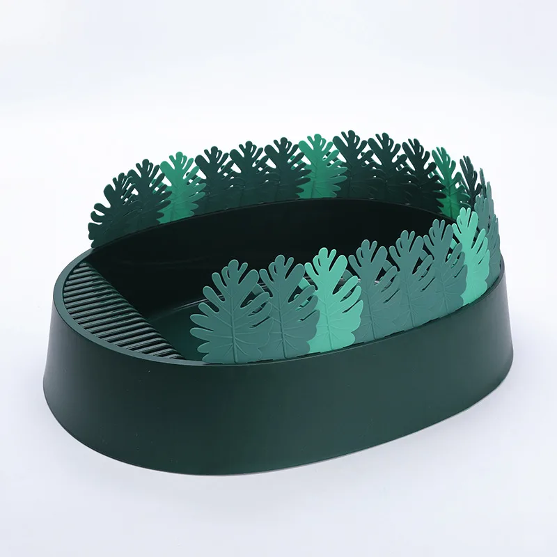 Jungle Cat Toilet Semi Closed And Removable Green Forest - Shop at LoveMi