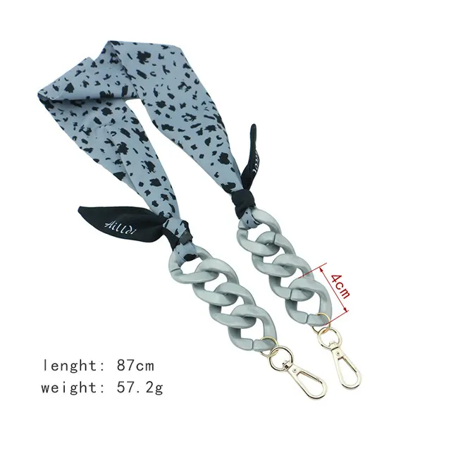 Retro Print Silk Scarf Glasses Chain Hat Windproof Hanging Chain 13 Style - Shop at LoveMi