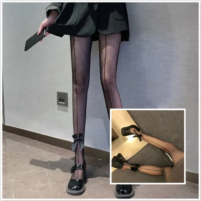 Net Red Socks Female Vibrato Net Red Hot Drill Stockings One Line Butterfly - Shop at LoveMi