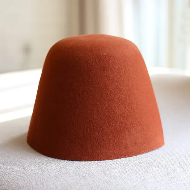 Women Retro Small Brim Face Covering Hat Red - Shop at LoveMi
