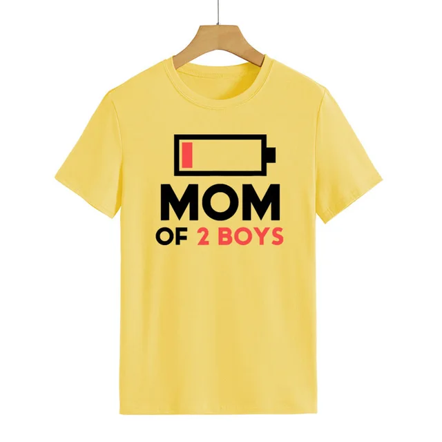 Letter Print Crew Neck Pullover Women's Short Sleeve Yellow Black Characters - Shop at LoveMi