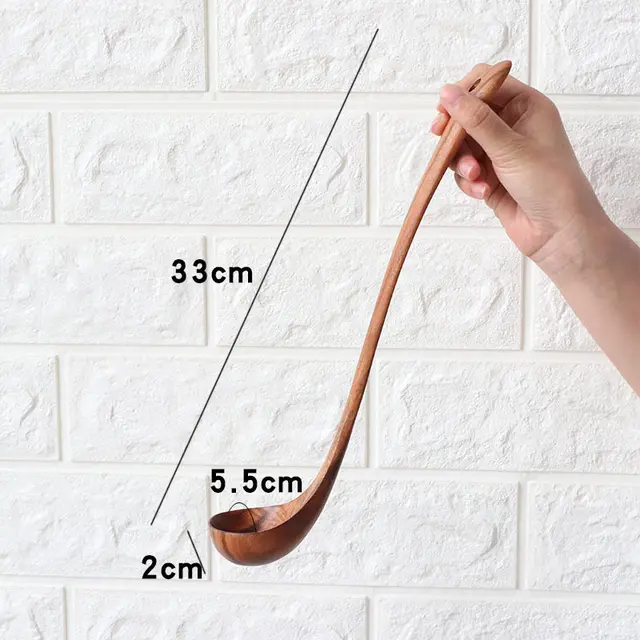 Household Teak Cooking Spoon And Spatula Handle Spoon - Shop at LoveMi