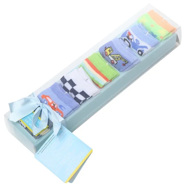 Breathable Sweat Absorbent 7th Children's Socks Cotton Letters - Shop at LoveMi
