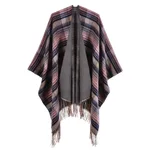Plaid Pink Navy Blue