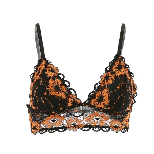 European And American Nightclub Party Underwear Set Backless Top Orange - Shop at LoveMi