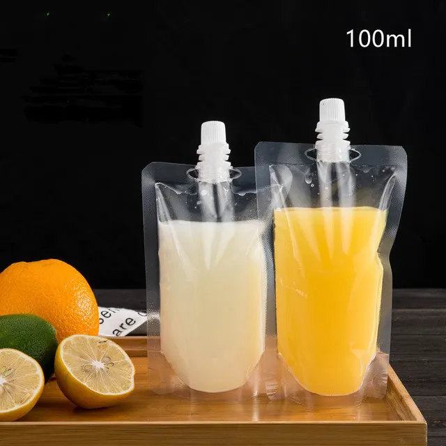 Soymilk Bag Beverage Disposable Traditional Liquid Packaging Transparent Transparent - Shop at LoveMi