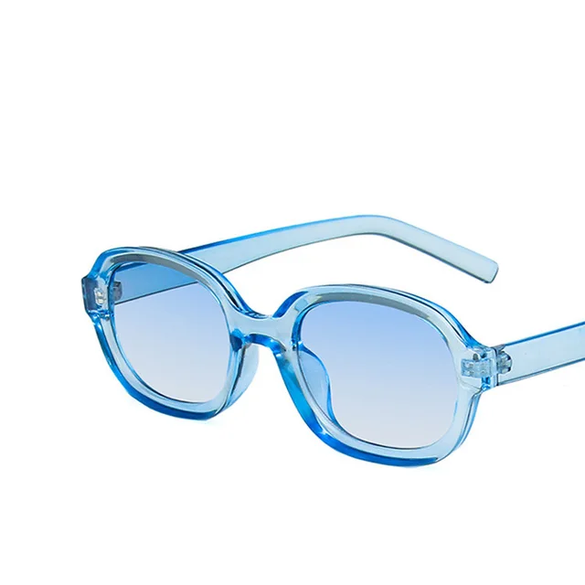 Oval Trend Fashion Concave Statement Sunglasses C8 - Shop at LoveMi