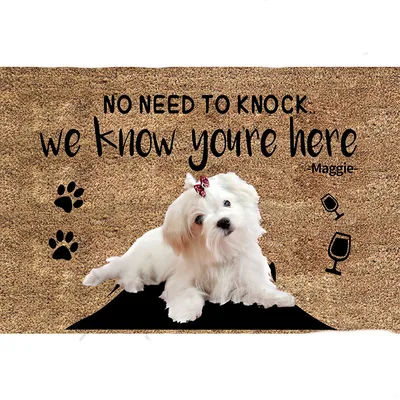 Personal Name Pet Cat And Dog Rug P - Shop at LoveMi