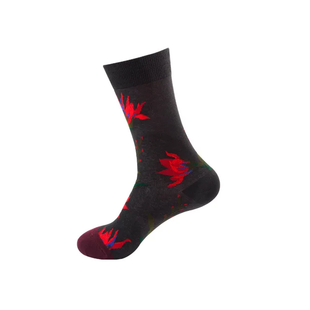 Socks Tide Brand Medium Tube Unisex Street Creative 1 Style - Shop at LoveMi