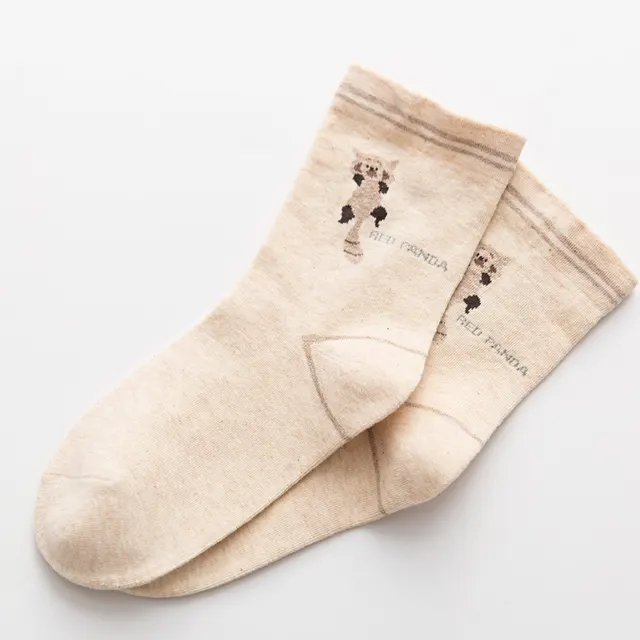 Women's Thick Socks Cartoon Cute Ladies Cotton Socks 5 Style - Shop at LoveMi