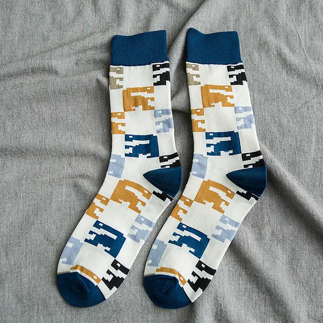 Socks Female Cartoon Animal Lady's Tube Socks Square - Shop at LoveMi