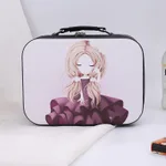Portable Makeup Home Storage Box Cosmetic Bag - Black