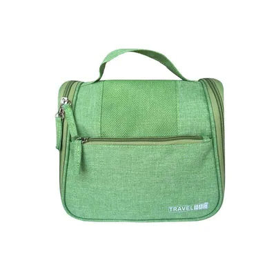 Ladies Extra Large Capacity Makeup Travel Toiletry Bag Green - Shop at LoveMi