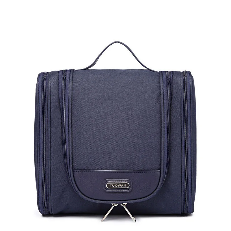 Travel Toiletry Bag Men's PVC Cosmetic Women's Hanging Bathroom Blue - Shop at LoveMi