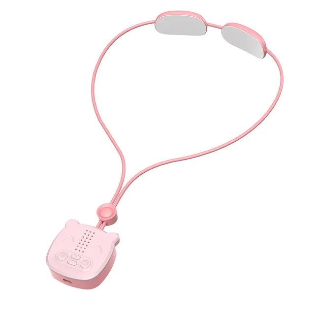Pulse Heat Compression Pendant Cervical Massager Pink - Shop at LoveMi