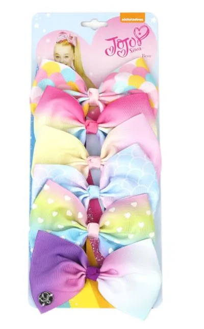 Cross Border Children's Hair Accessories JOJO Bow Hairpin 5 Inch Female Baby Hairpin 15 Color Hc16911 - Shop at LoveMi