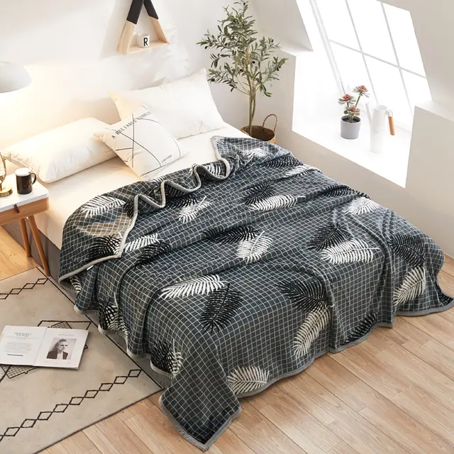 Student's Thick Coral Fleece Single Blanket Picture Color - Shop at LoveMi