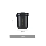 Black 350Ml Soup Can
