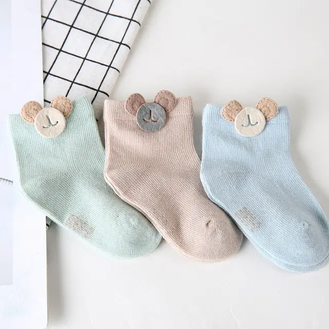 Baby Socks Boneless Cotton Socks Newborn Baby Socks 5 Style - Shop at LoveMi