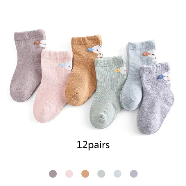 Cartoon Animal Plush Cotton Baby Socks Elephant - Shop at LoveMi