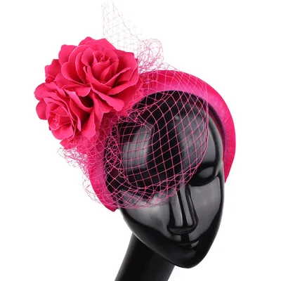 Birthday Party Banquet Ladies Hair Accessories Rose Pink - Shop at LoveMi