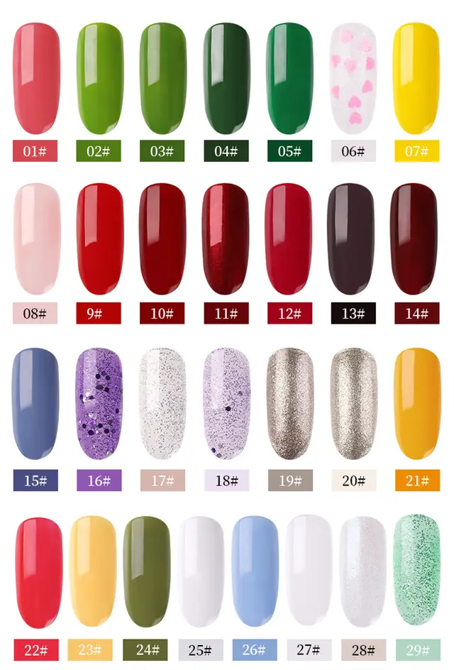 37 Colors Of Non Peelable Quick drying Nail Polish Long Lasting Non Fading Waterproof And Non Baking 23Style - Shop at LoveMi