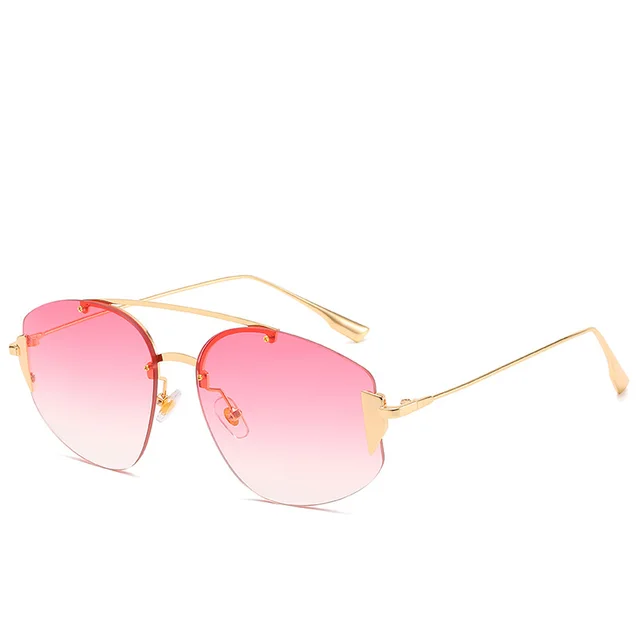 Street shot wild sunglasses Gold And Red - Shop at LoveMi