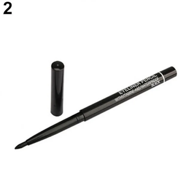 Export Auto Rotating Waterproof Eyeliner Pencil Black Brown Black - Shop at LoveMi