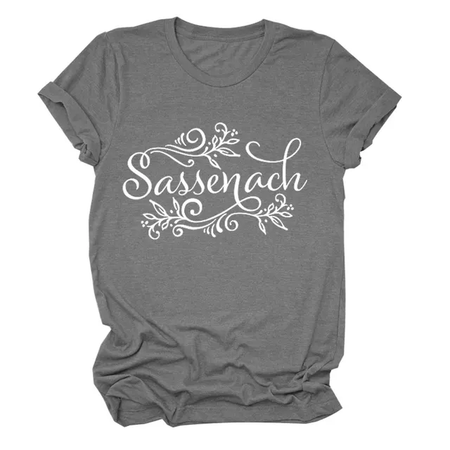 Letter Print Short Sleeve Crewneck Loose Bottoming Shirt Dark Grey - Shop at LoveMi