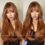 Air Bangs Tail Curl Scottish Curls - Gran Orange - View 1