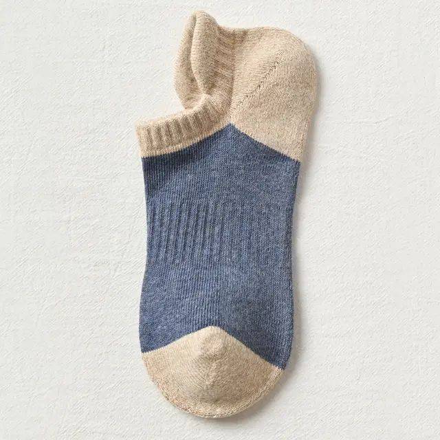 Sweat absorbing Breathable Autumn And Winter Cotton Boat Socks Color - Shop at LoveMi